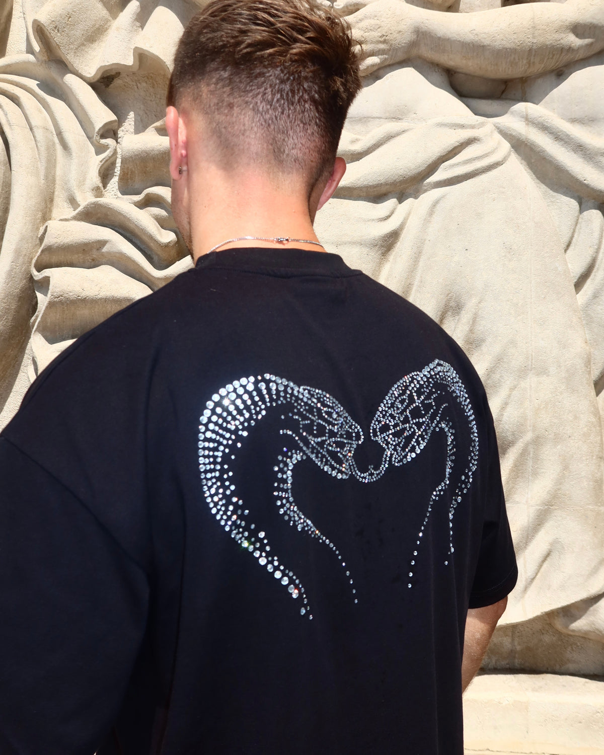 COBRA DIAMOND T-SHIRT - BLACK