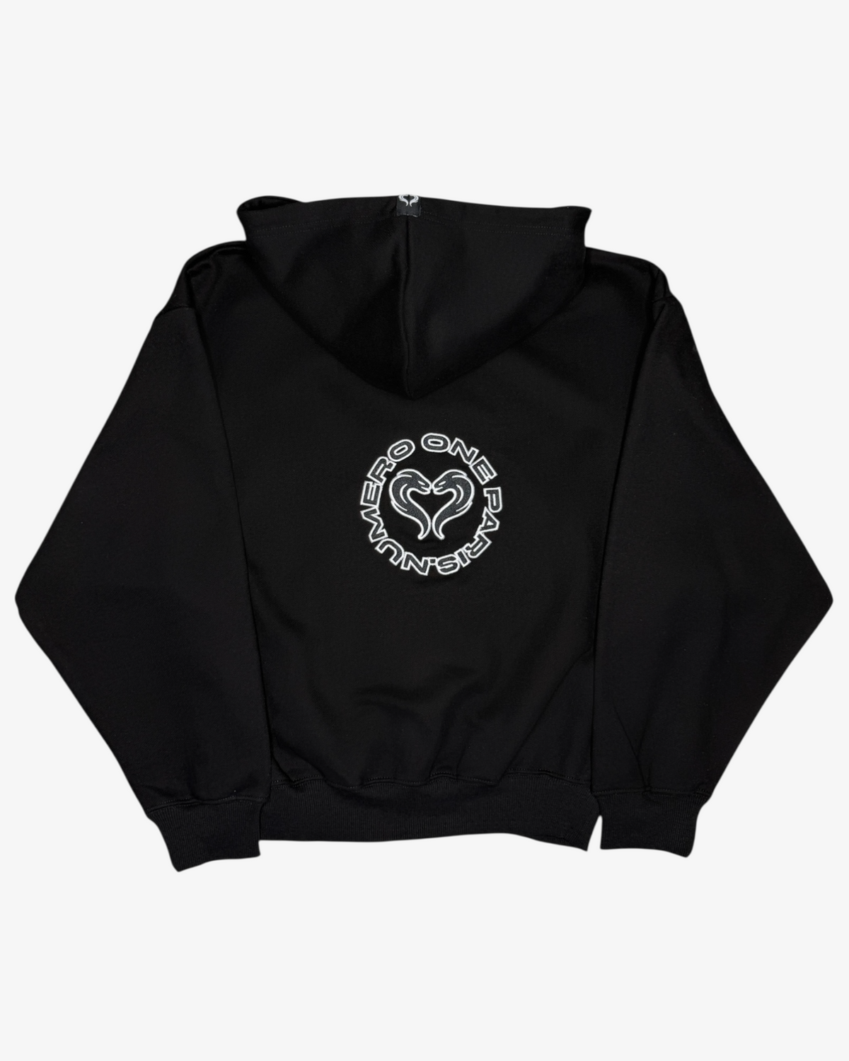 SWEAT ZIPPÉ - NOIR ONYX