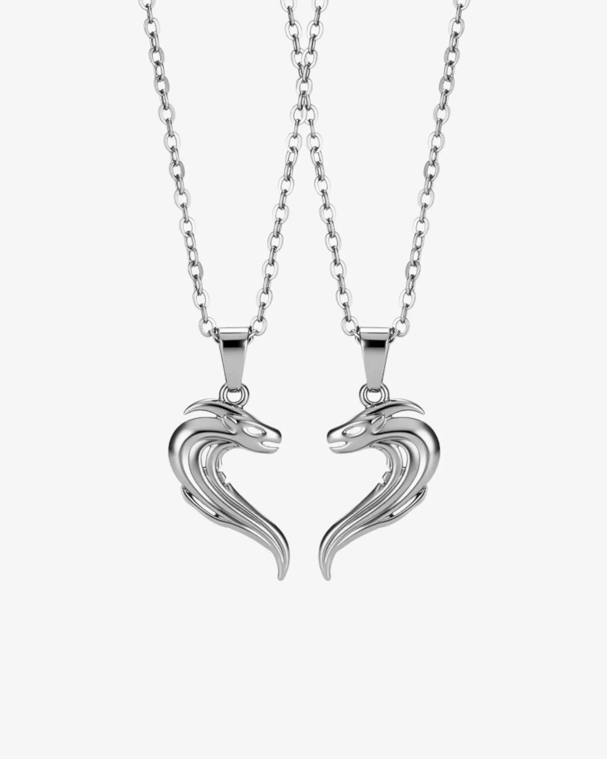 COLLIER COBRA DUO - ARGENTÉ Numero One