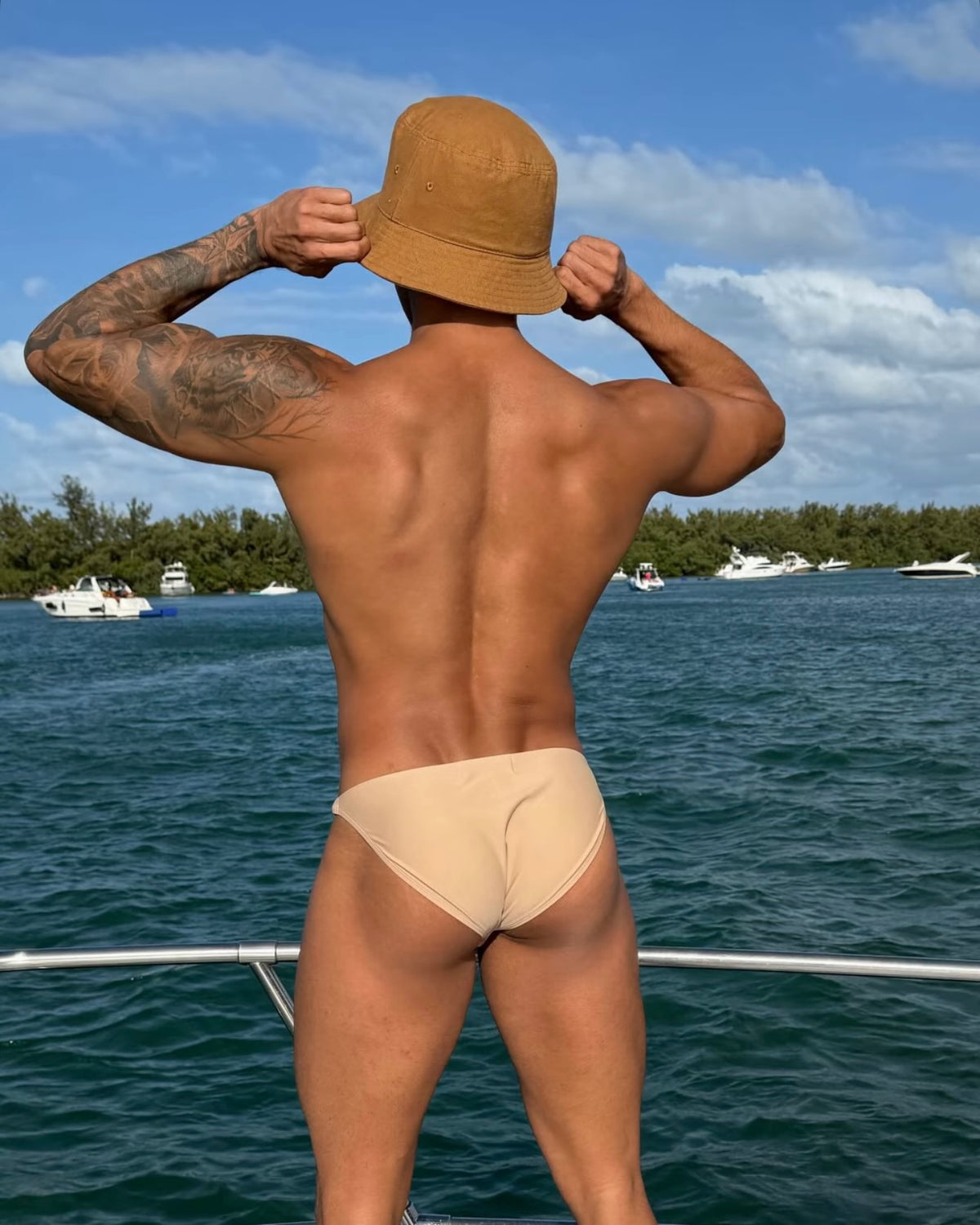 SLIP DE BAIN TANGA - SABLE