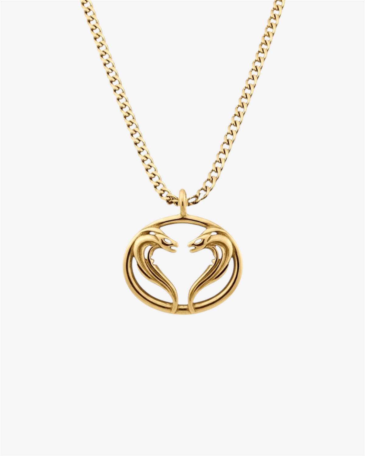 COLLIER SPHERE COBRA - DORÉ