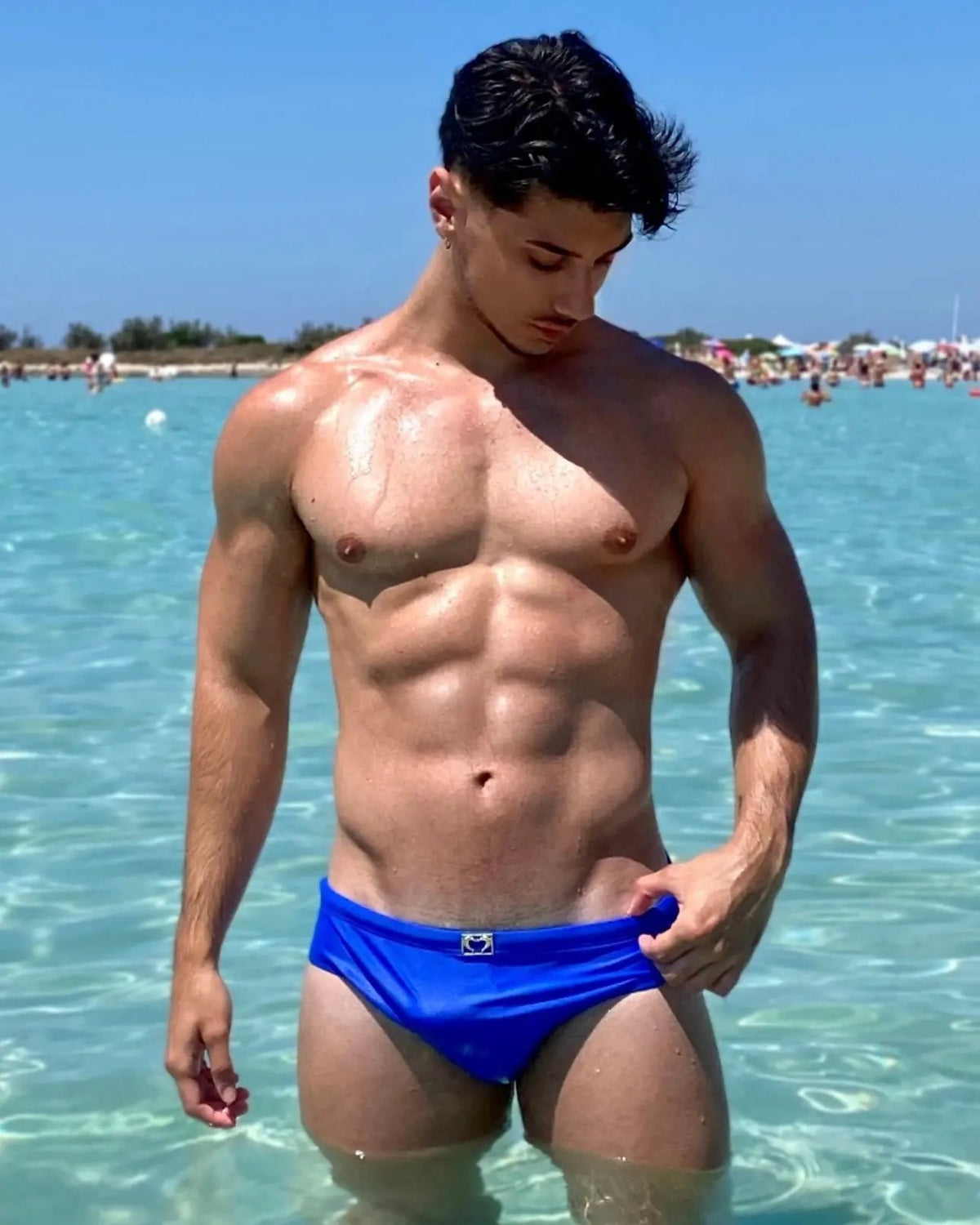SLIP DE BAIN SIGNATURE - SAPHIR