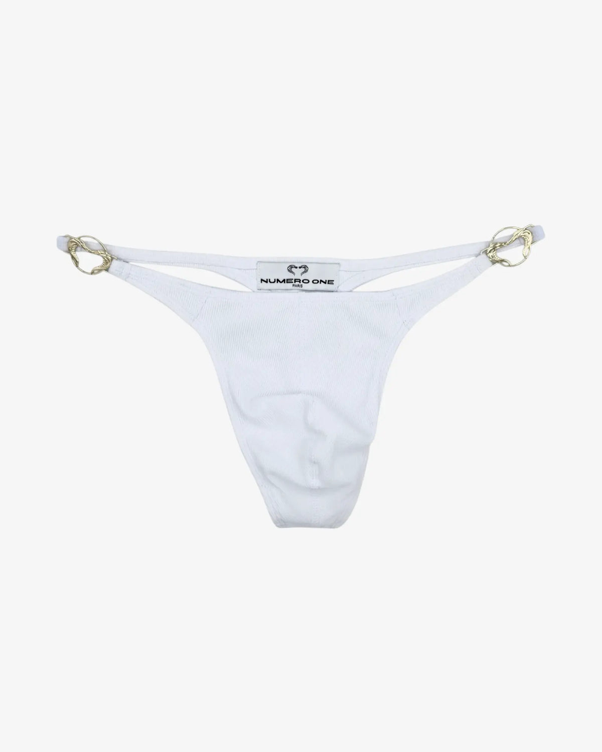STRING SIGNATURE - BLANC