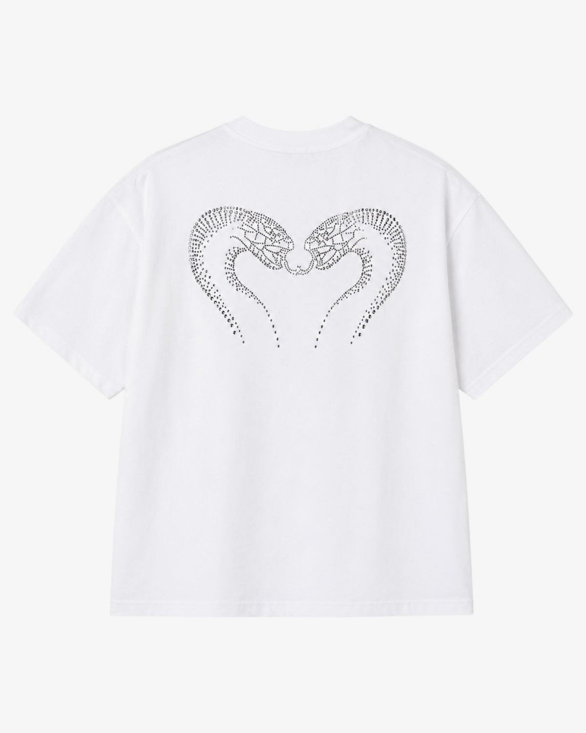 T-SHIRT COBRA DIAMANT - BLANC
