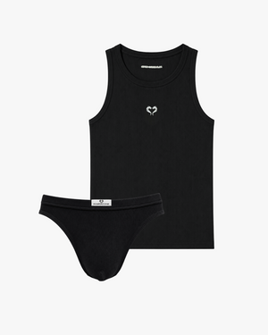 ESSENTIAL TANK TOP PACK - BLACK