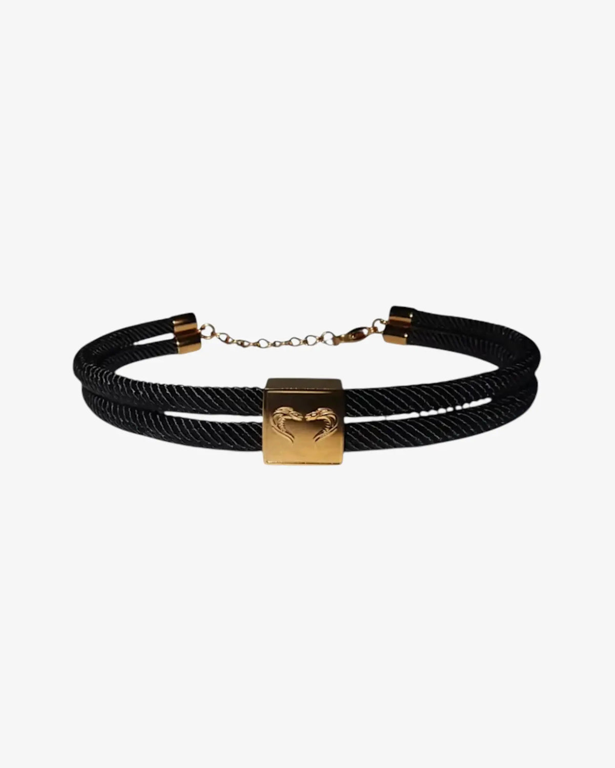 BRACELET CORDE - DORÉ