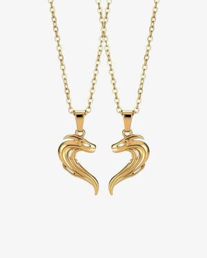 COLLIER COBRA DUO - DORÉ Numero One