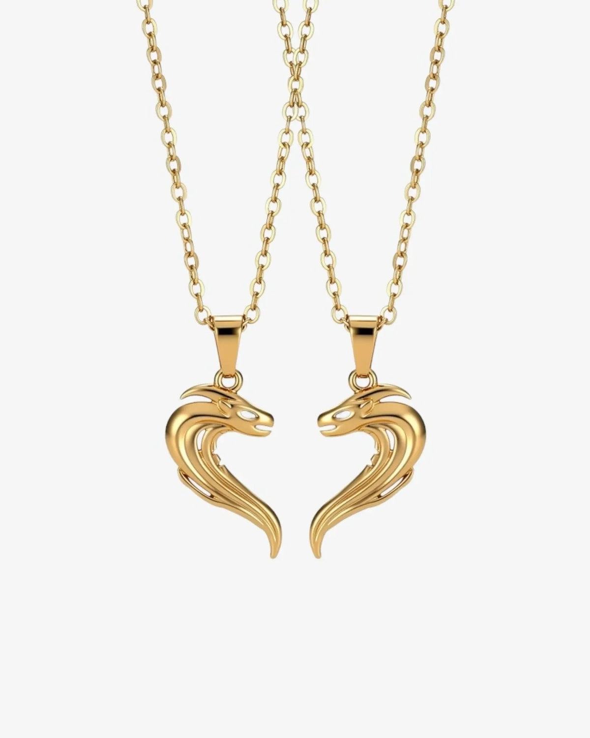 COLLIER COBRA DUO - DORÉ Numero One