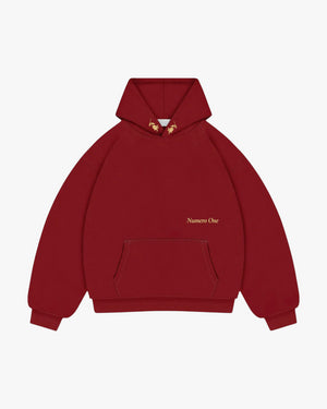 PROTOTYPE - SWEAT BORDEAU TAILLE S