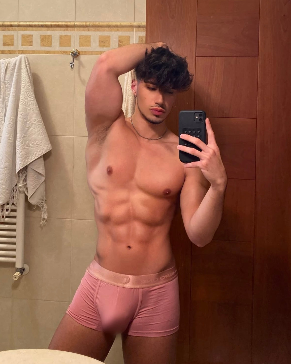 ELECTRIC BOXER - POWDER PINK