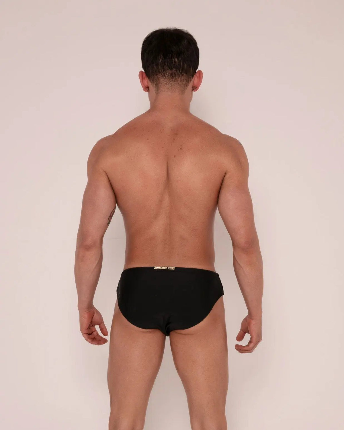 SLIP DE BAIN SIGNATURE - NOIR ÉLITE