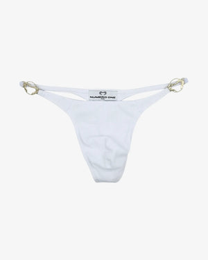 STRING SIGNATURE - BLANC